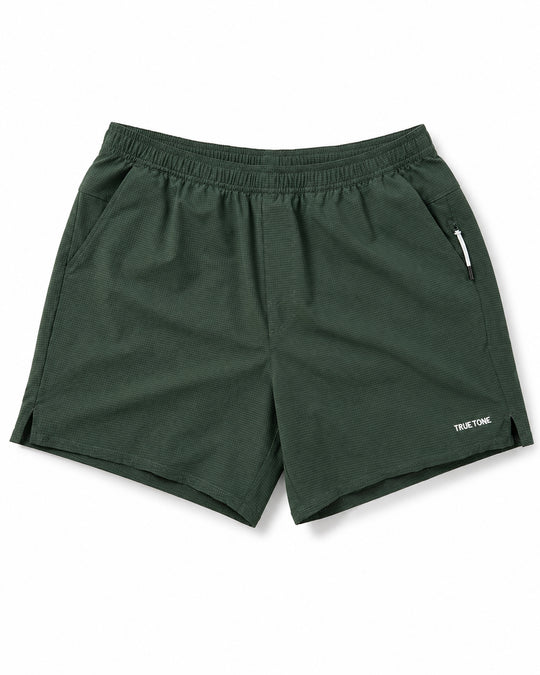 Performance Tan-Through Short - Olive Green