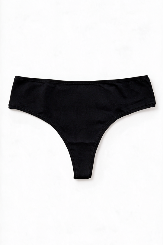 Organic Cotton High Bottom - Black