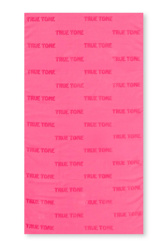 100% COTTON LOGO TOWEL